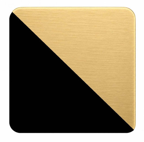 Matte Black / Satin Brass (MB-SB)