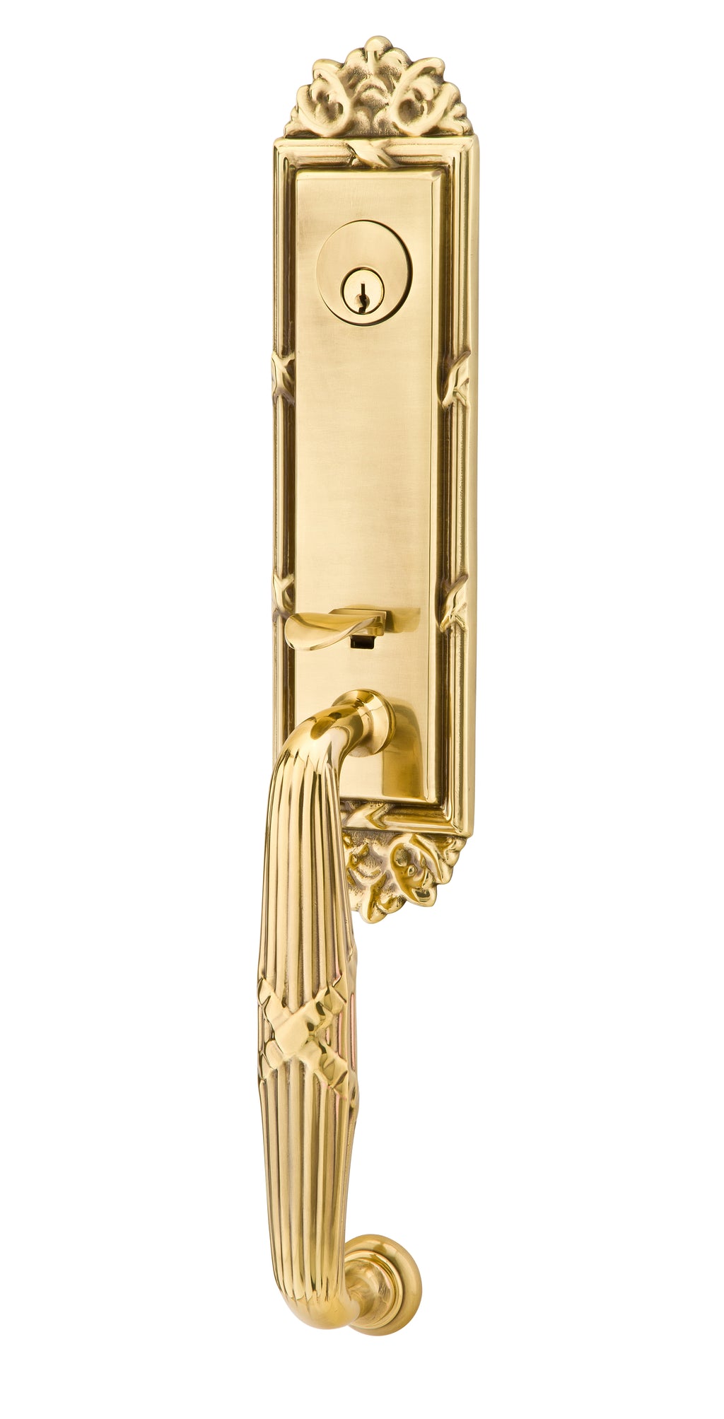 EMTEK Ribbon and Reed Tubular Entry Set