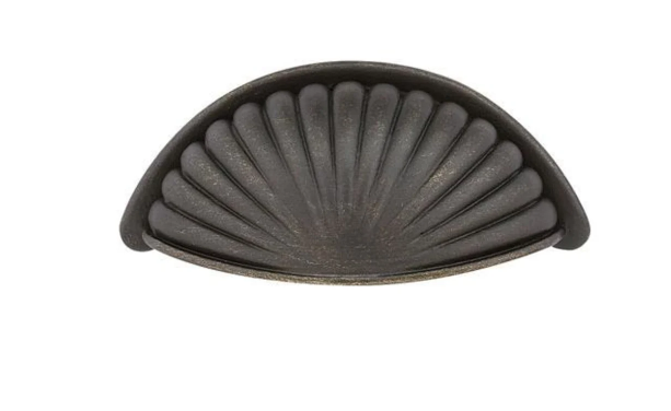 EMTEK Tuscany Bronze Fluted Bin Pull