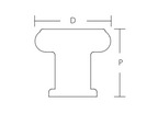 SCHAUB Steamworks Round Knob