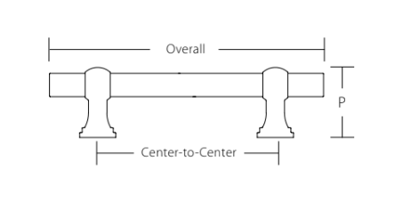 Schaub Lumiere Transitional Bar Pull