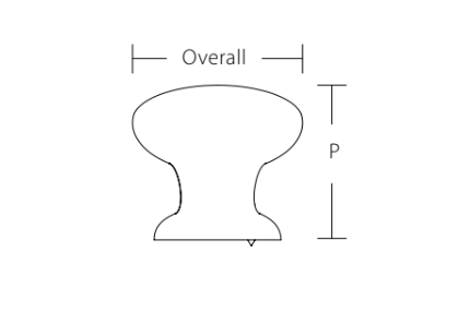 SCHAUB Avenue Oval Knob