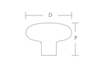 SCHAUB Mountain Oval Knob