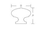 SCHAUB Siena Round Knob