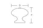 SCHAUB Siena Square Knob