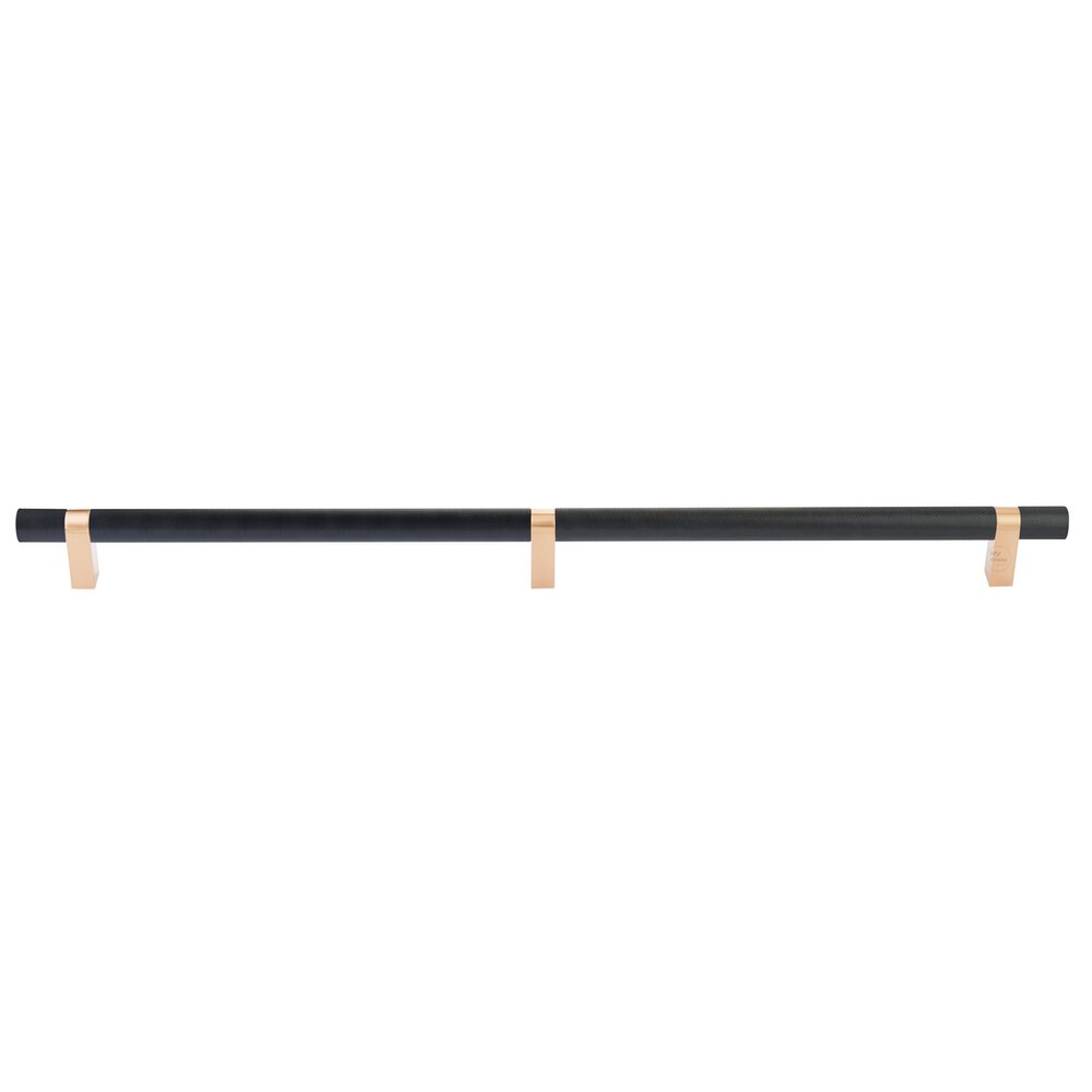 Emtek 84173 Select Bar Knurled Appliance Pull. SIZE: 36 inches. Back to Back Mount