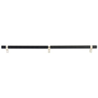 Emtek 84173 Select Bar Knurled Appliance Pull. SIZE: 36 inches. Back to Back Mount