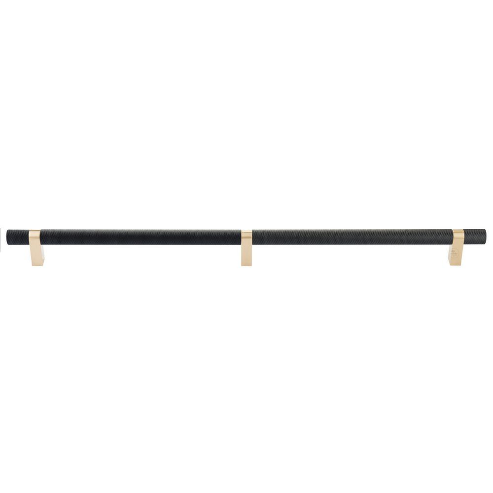 Emtek 84173 Select Bar Knurled Appliance Pull. SIZE: 36 inches. Back to Back Mount