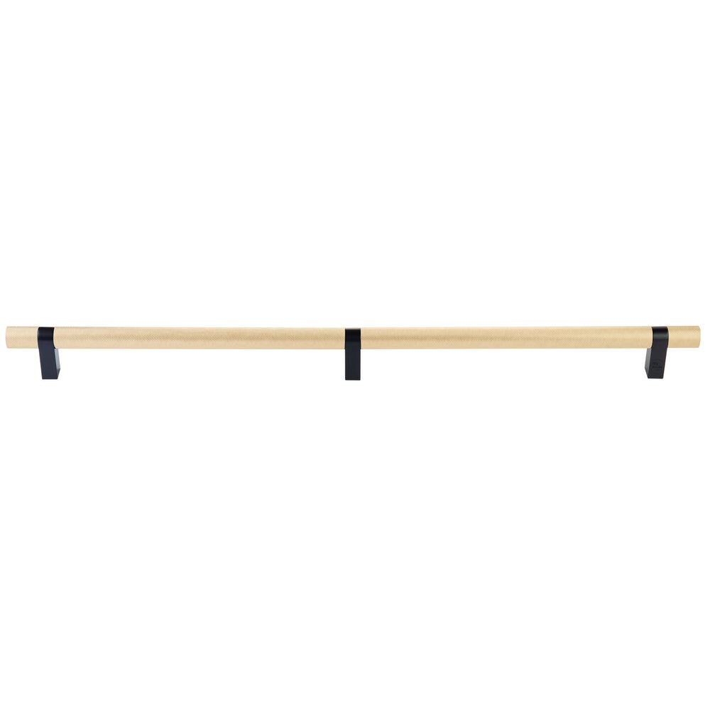 Emtek 84173 Select Bar Knurled Appliance Pull. SIZE: 24 inches. Back to Back Mount