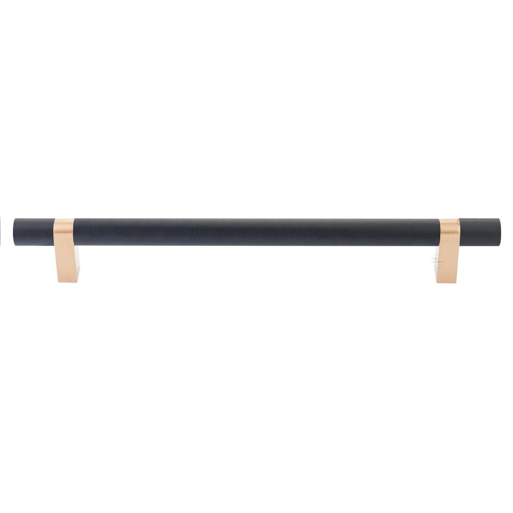 Emtek 84171 Select Bar Knurled Appliance Pull. SIZE: 18 inches. Back to Back Mount