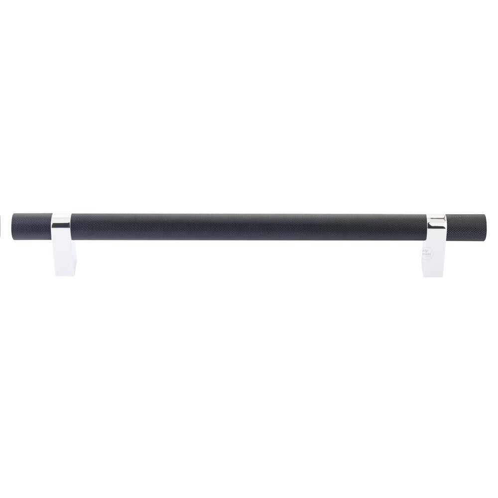 Emtek 84171 Select Bar Knurled Appliance Pull. SIZE: 18 inches. Back to Back Mount