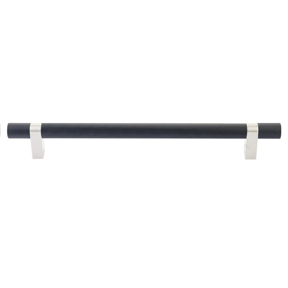 Emtek 84171 Select Bar Knurled Appliance Pull. SIZE: 18 inches. Back to Back Mount