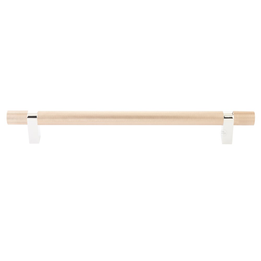 Emtek 84170 Select Bar Knurled Appliance Pull. SIZE: 12 inches.