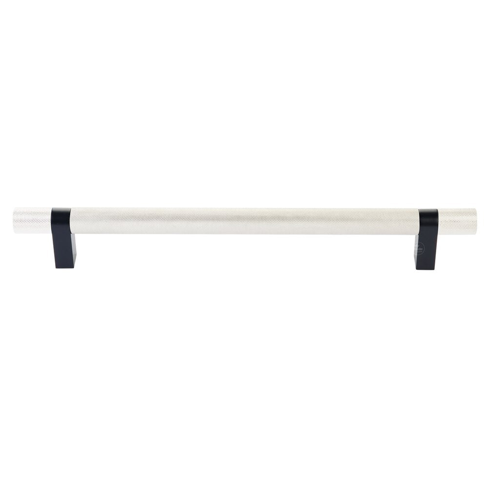 Emtek 84170 Select Bar Knurled Appliance Pull. SIZE: 12 inches. Back to Back Mount