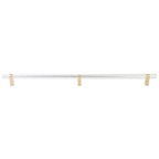 Emtek 84173 Select Bar Knurled Appliance Pull. SIZE: 24 inches. Back to Back Mount