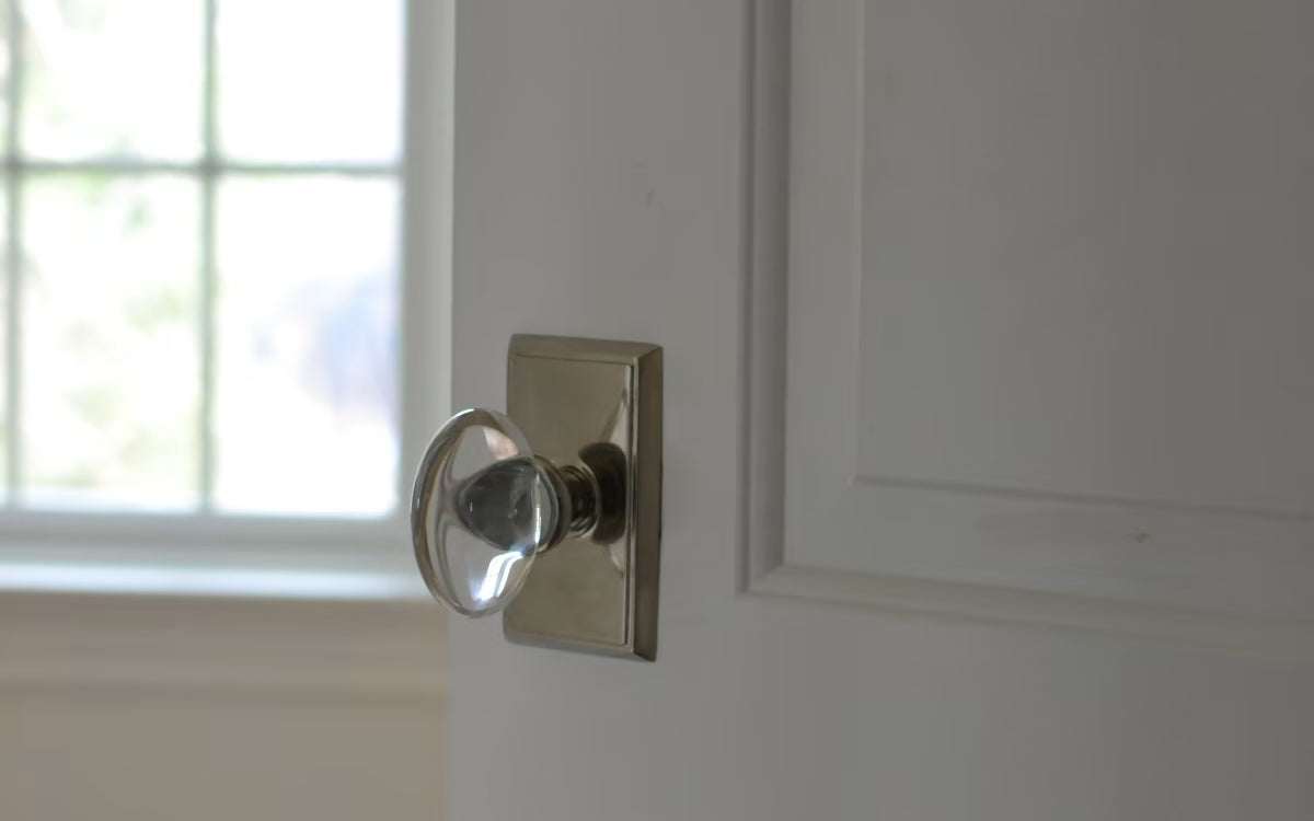 EMTEK Hampton Glass Knob