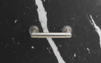 EMTEK Modern Tubular Brass Paper Holder - Pivoting Double Post
