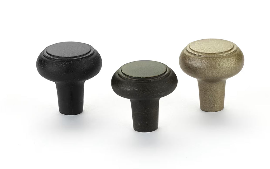 EMTEK Sandcast Bronze Barn Knob