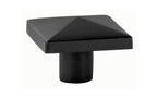 EMTEK Sandcast Bronze Square Knob