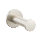 EMTEK Modern Tubular Brass Single Robe Hook With Rosette