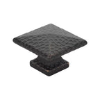 EMTEK Square Dimpled Cabinet Knob