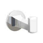 EMTEK Transitional Flared Brass Single Robe Hook with Rosette