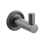 EMTEK Modern Tubular Brass Single Hook With Rosette