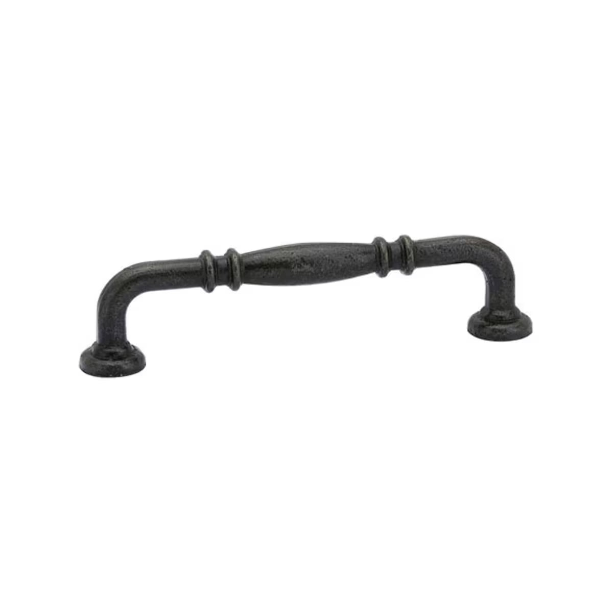 EMTEK Tuscany Bronze Ribbed Cabinet Pull