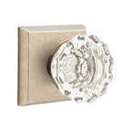 EMTEK Astoria Glass Knob - Sandcast Collection