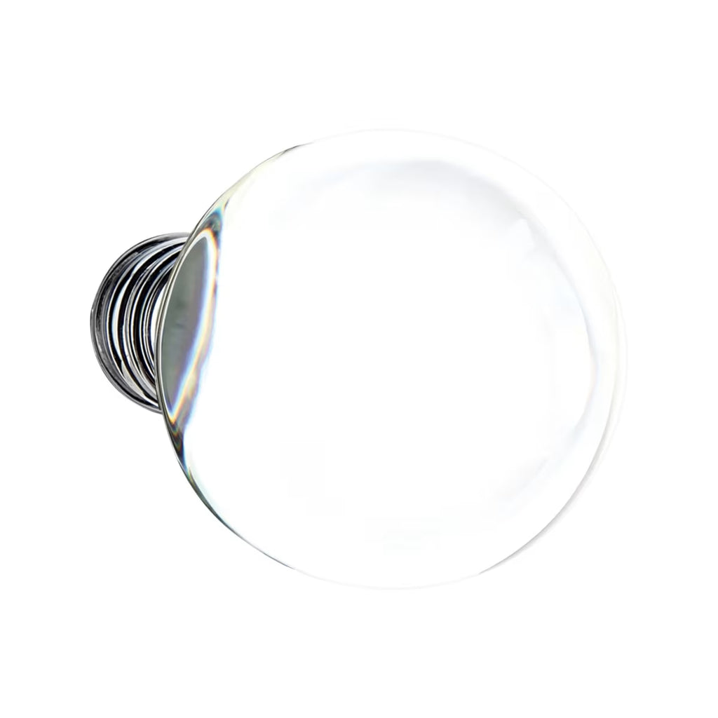 EMTEK Bristol Glass Knob - Sandcast Collection