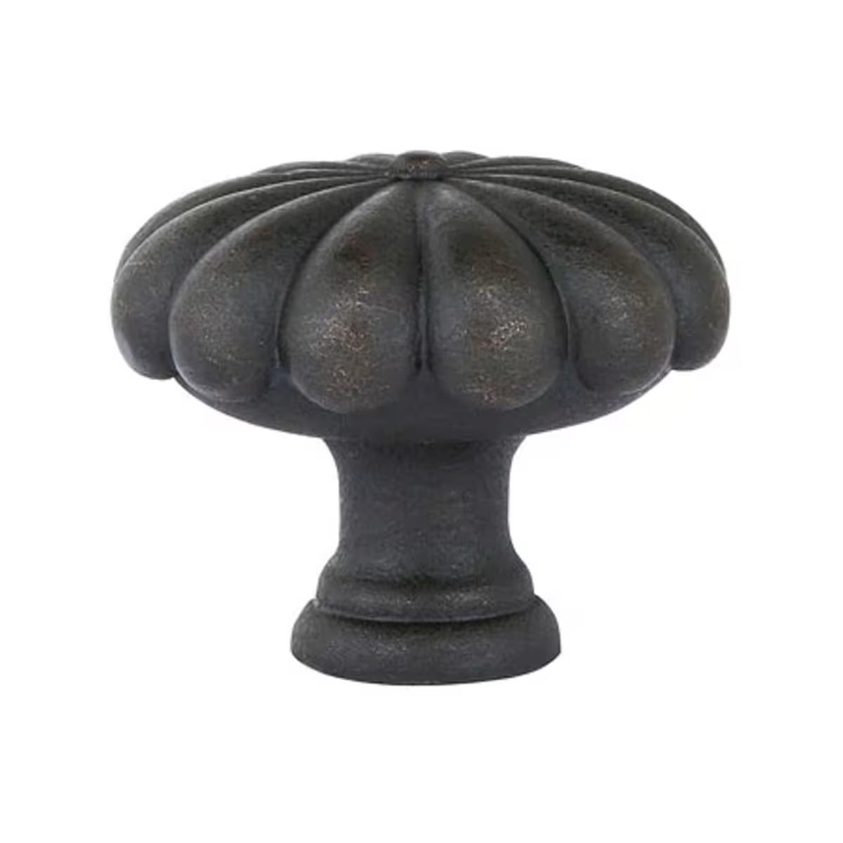 EMTEK Tuscany Bronze Fluted Round Knob