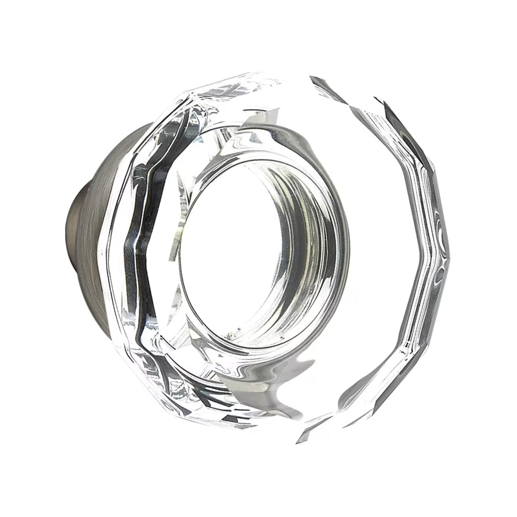 EMTEK Lowell Glass Knob - Sandcast Collection