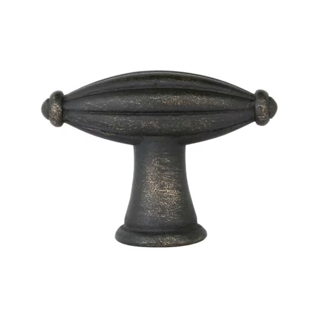EMTEK Tuscany Bronze Fluted Finger Knob