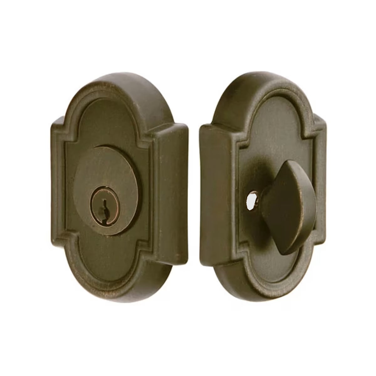 EMTEK #11 Tuscany Bronze Keyed Deadbolt