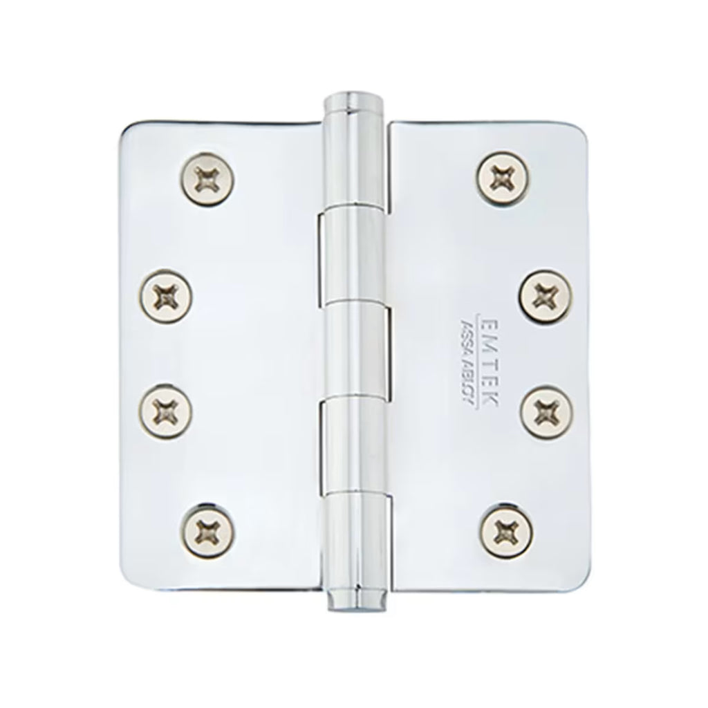 EMTEK Heavy Duty, Solid Brass, Plain Bearing Hinges (Pair)