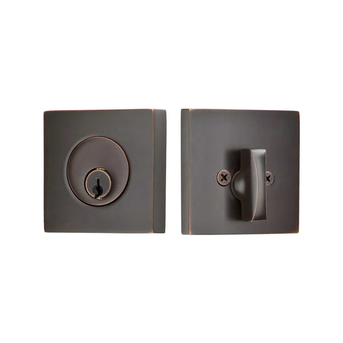 EMTEK Square Keyed Deadbolt