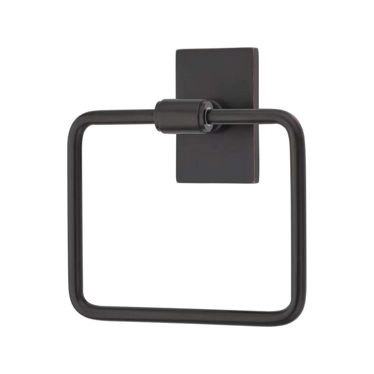 EMTEK Transitional Brass Towel Ring