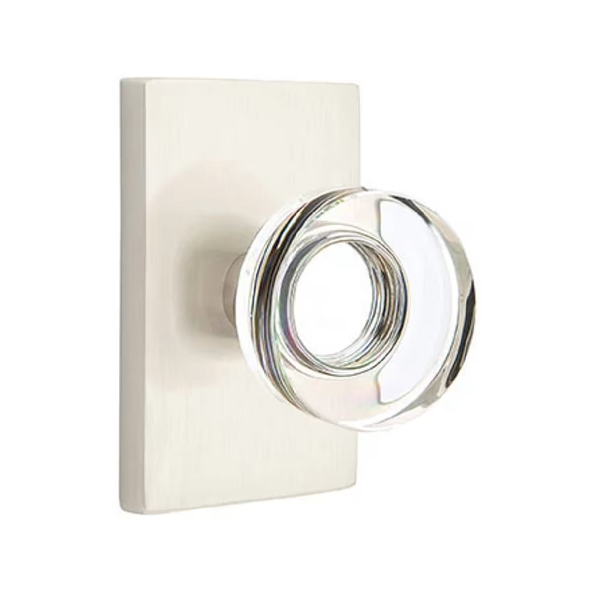 EMTEK Modern Disc Glass Knob