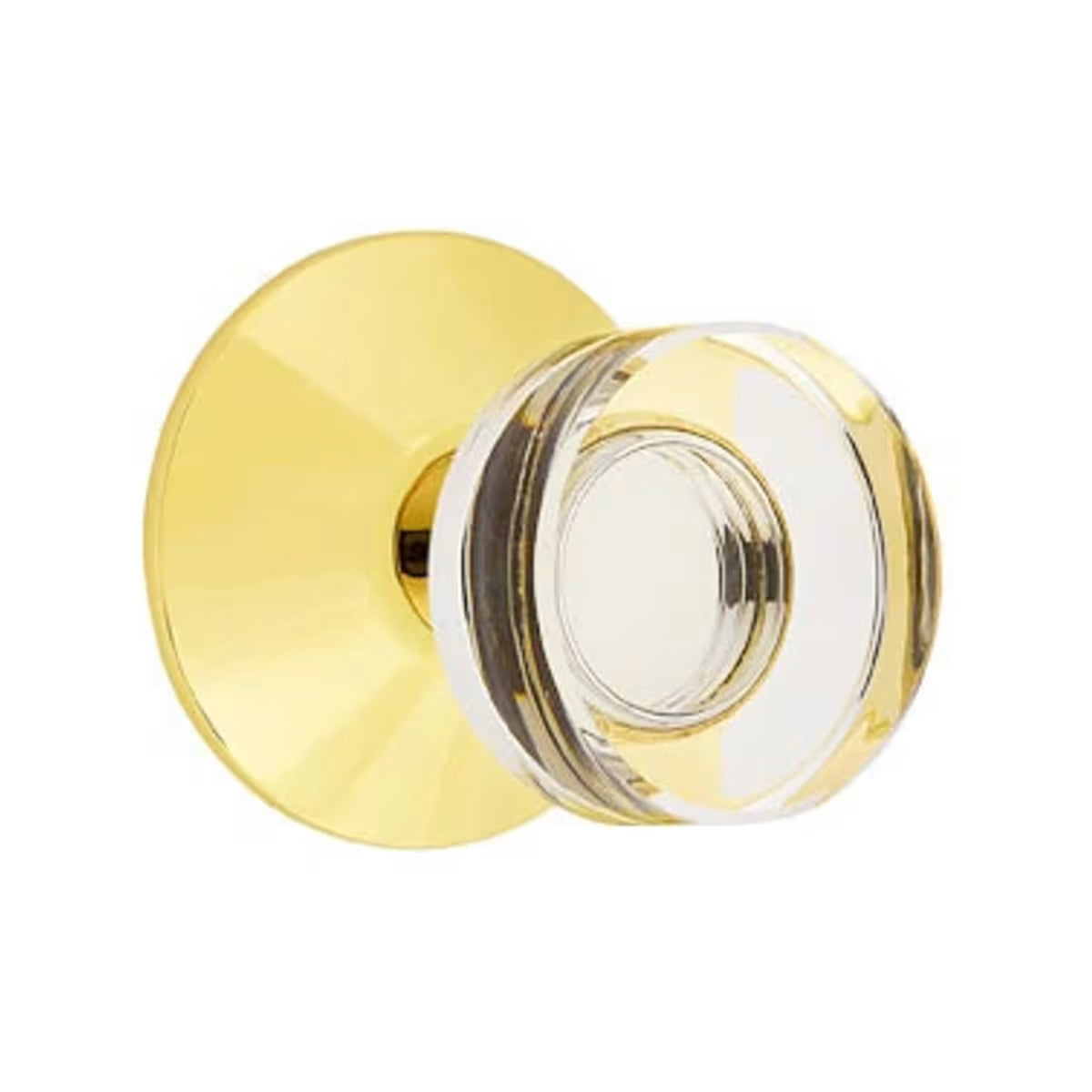 EMTEK Modern Disc Glass Knob