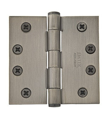 EMTEK Heavy Duty, Solid Brass, Plain Bearing Hinges (Pair)