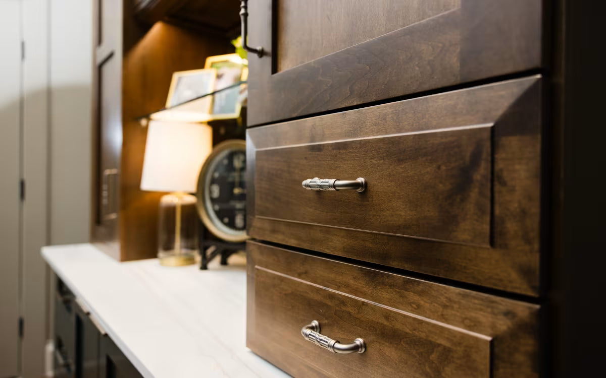 EMTEK Ribbon and Reed Estate Cabinet Pull