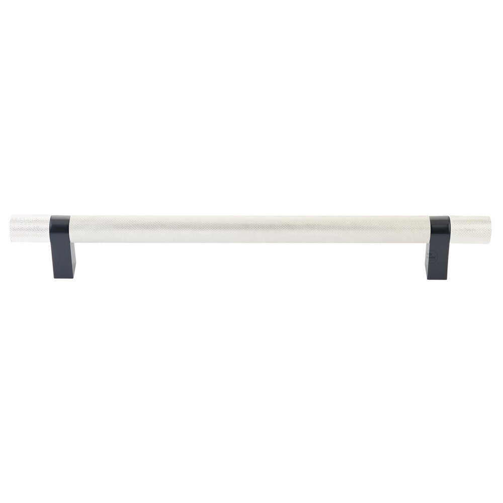Emtek 84170 Select Bar Knurled Appliance Pull. SIZE: 12 inches. Back to Back Mount