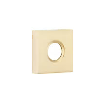 EMTEK Traditional Brass Double Hook with Rosette