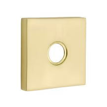 EMTEK Traditional Brass Double Hook with Rosette