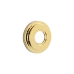 EMTEK Traditional Brass Double Hook with Rosette