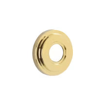 EMTEK Traditional Brass Double Hook with Rosette