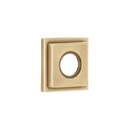 EMTEK Traditional Brass Double Hook with Rosette